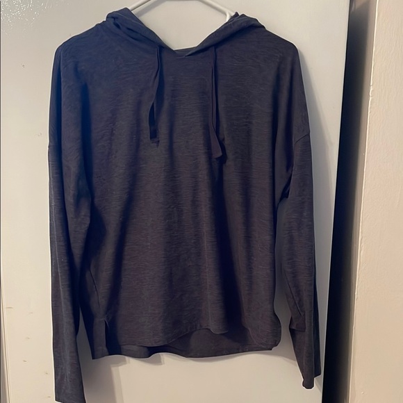 Kyodan Sweaters - Kyodan Women’s Dark Gray Hoodie Large